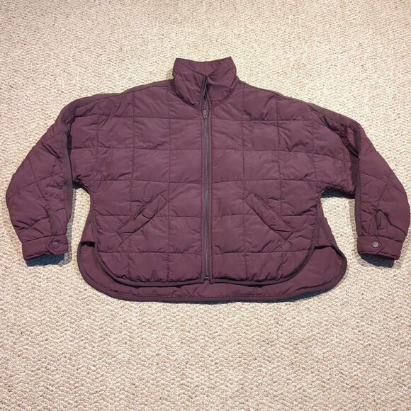 Free People Jackets & Blazers - Free People FP Movement Pippa Packable Puffer Jacket XS eggplant